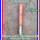 TiWoodArt vaporisateur DynaVap avec stem en bois deluxe BloodWood Titane