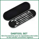 DabToolSet - ensemble d'accessoires pour la vaporisation des huiles et extraits concentrés