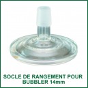 Support de rangement en verre pour bubbler 14mm 