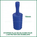 Stopper Plug 14mm en silicone pour l'entretien des bubblers