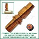 Connecteur en bois de Cocobolo WPA multiple 14 et 18mm Ed's TnT pour vapo TinyMight