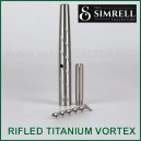 Rifled Titanium Vortex Simrell embout refroidisseur pour DynaVap