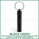 Black Caddy boite étanche pour transporter 5 capsules doseuses Mighty et Crafty