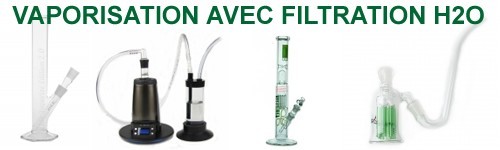 Water pipes-filtres à eau pour vaporisateur