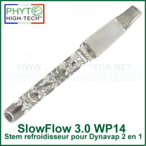 SlowFlow 3.0 WP14 embout refroidisseur en verre 2 en 1 Dynavap