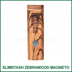 SlimStash ZebraWood Magneto - première SlimStash avec l'aimant intégré