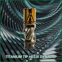 Titanium Tip Helix Dynavap chambre de remplissage en titane