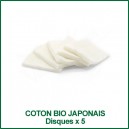 Coton japonais bio pour la vaporisation des extraits concentrés 