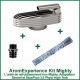 AromExperience Kit Mighty et Mighty Plus - l'unité INOX, l'adaptateur et SlowFlow 3.0 PHT