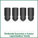 Embouts buccaux Venty - set de 4 pièces buccales
