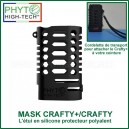 Mask Crafty+ V1 et V2/Crafty -l'étui de protection polyvalent avec cordelette de transport