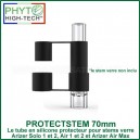 ProtectStem 70mm - tube protecteur en silicone pour stems verre Arizer Solo, Air, Max