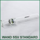 Wand-tuyau standard en verre pour vaporizer Silver Surfer SSV