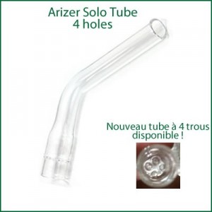 Tuyau de vaporisation en verre pour Arizer Solo