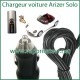 Chargeur Voiture "Car Charger" Arizer Solo