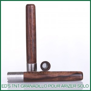 Ed's TNT Tuyau en bois de Granadillo pour Arizer Solo