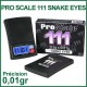 Balance de précision de poche Pro Scale 111 Snake Eyes