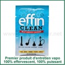 Effin Clean - nettoyant effervescent pour vaporisateur