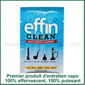 Effin Clean x5 - nettoyant effervescent pour vaporisateur