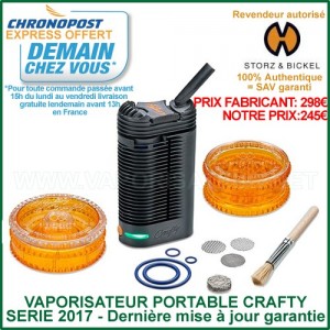 Crafty vaporisateur portable connecté version 2019
