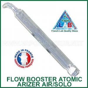 Tuyau en verre Flow Booster Atomic pour Arizer Solo et Air
