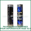 Batteries rechargeables internes pour vaporisateur Haze V2.5