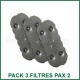 Filtres x 3 de rechange pour vaporisateur portable Pax 2