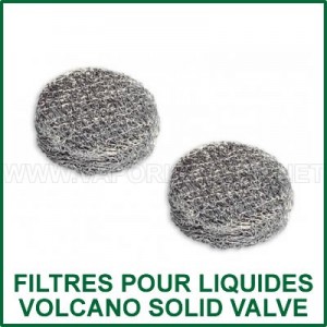 Filtres pour vaporisation des liquides Volcano Solid Valve