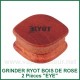Grinder EYE RYOT 1905 deux pièces en bois de rose
