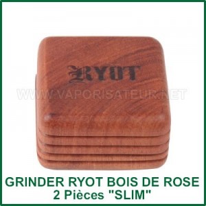 Grinder SLIM RYOT 1905 en bois de rose deux pièces