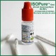 ISOPure 10ml - alcool isopropylique et 4 bâtonnets d'entretien