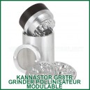 Grinder pollinisateur 8 pièces modulable GR8TR ST KANNASTOR