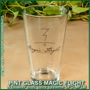 Pint Glass MFLB - verre pour UFO avec logo