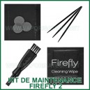 Kit d'entretien et de nettoyage pour vaporisateur portable Firefly 2
