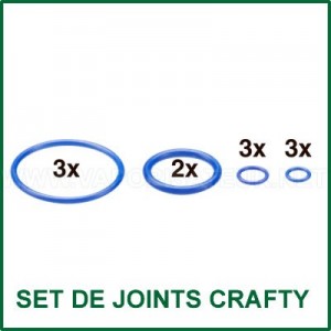 Kit de joints toriques de rechange pour vapo Crafty