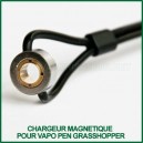 Chargeur magnétique pour vaporizer pen Grasshopper