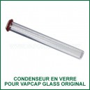 Condenseur en verre avec anneau-joint en silicone pour VapCap Glass Original