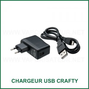 Chargeur USB - secteur électrique Crafty