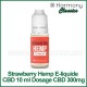  E-liquide cannabidiol Strawberry Hemp Harmony 300mg 10ml