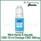  E-liquide au cannabidiol Mint Hemp Harmony 300mg 10ml