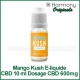  E-liquide CBD et terpènes 600mg Mango Kush Harmony Originals 10ml