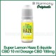 E-liquide CBD et terpènes 100mg 10ml Super Lemon Haze Harmony