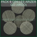 Kit de 6 grilles de filtration Arizer Go Argo