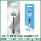Vaporizer pen - e-cigarette CBD Harmony Mint Hemp