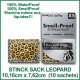 Stinck Sack Leopard - sachet hermétique étanche pour conservation des plantes