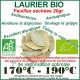 Laurier Bio - feuilles séchées coupées 20gr