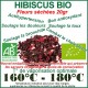 Fleurs séchées d'Hibiscus Bio 20gr