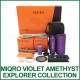 MIQRO Da Vinci Amethyst Violet vaporisateur Explorer Collection