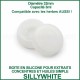 SillyWhite boite en silicone blanc pour huiles et extraits concentrés