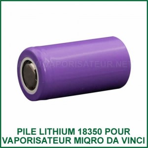 Batterie-Accu Lithium 18350 MIQRO Da Vinci